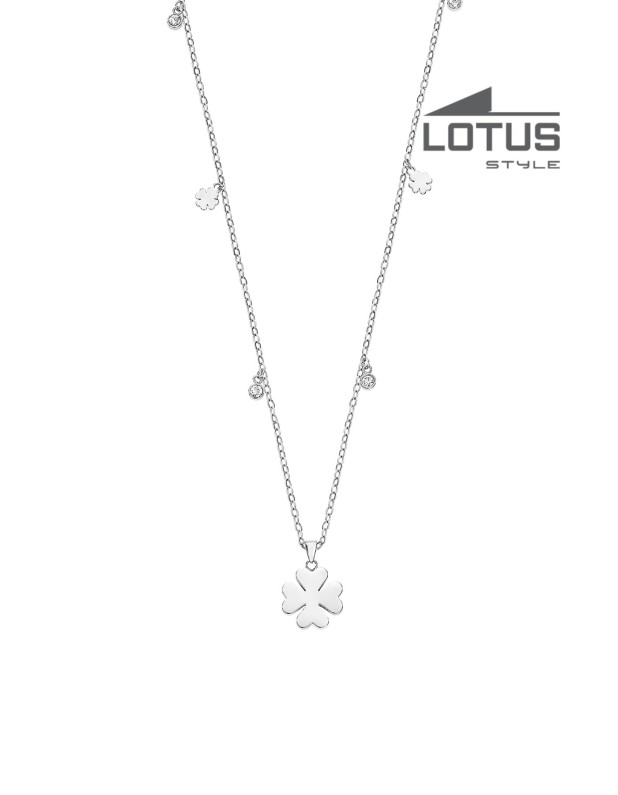 Lotus Style stainless steel necklace